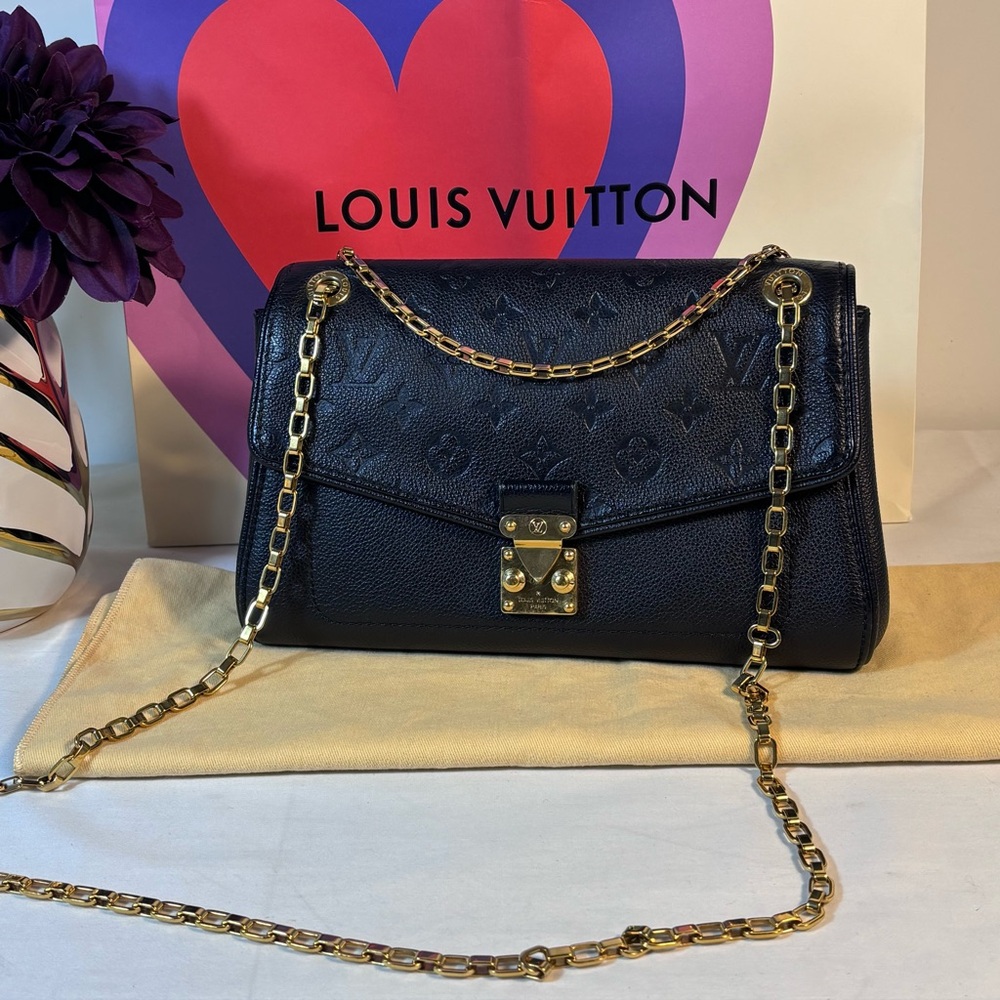 Beautiful Louis Vuitton Saint Germain Empreinte Noir.